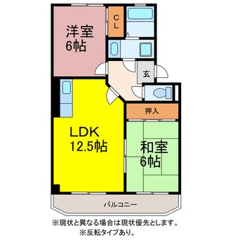 間取図 アプローズＡ