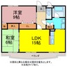 ロイヤルハイツ弐番館 2LDKの間取り