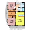 プランドールFIVE 2LDK+Sの間取り