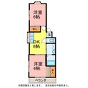 パレス川口の間取図