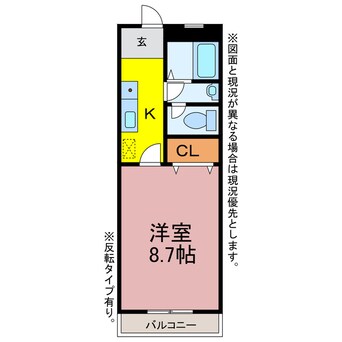 間取図 グラトンハウス