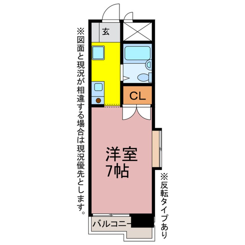 間取図 リバーサイド・エクセル柳生