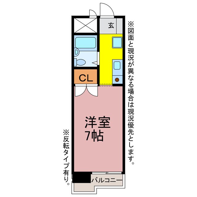 間取り図 リバーサイド・エクセル柳生