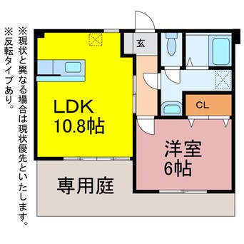 間取図 ライフイン・重森