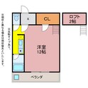 セザンヌ新栄３の間取図