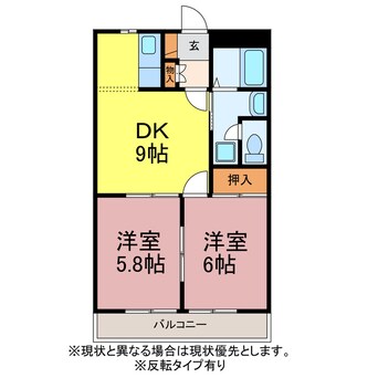 間取図 サンビレッジＮＯＤＡ