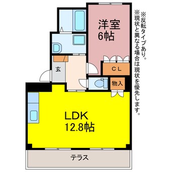 間取図 グランシャリオα