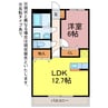 グランドガーデンツインステージ 1LDKの間取り