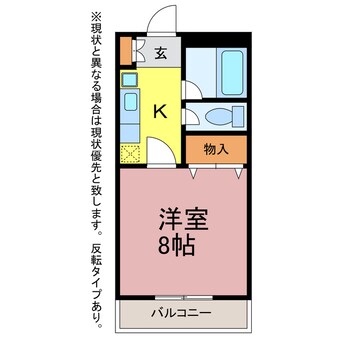 間取図 キャプテンビル