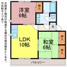 レガーロ寿里 2LDKの間取り