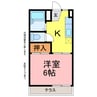 ＴＯＷＮＹ　ＡＫＥＢＯＮＯ 1Kの間取り