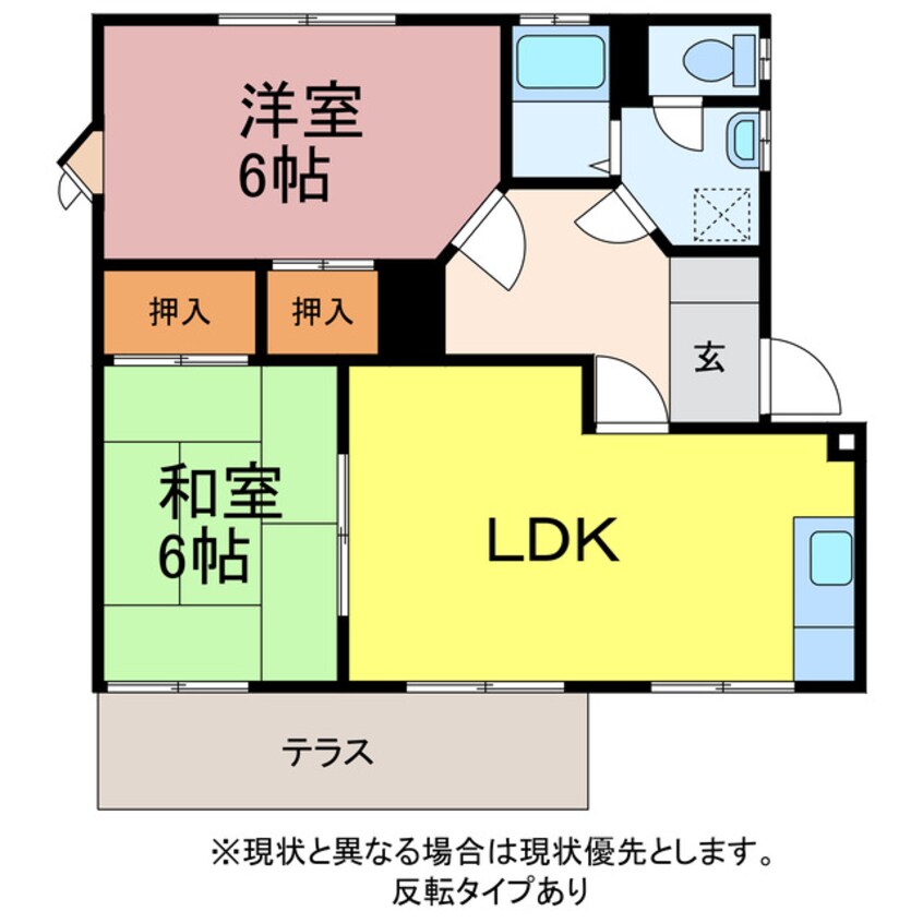 間取図 ユトリロ佐藤