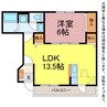 フォーリスト　ヒルズ　Ａ・Ｂ 1LDKの間取り