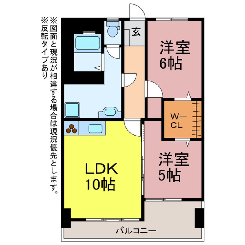 間取図 大羽マンション