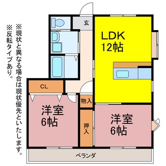 間取図 ハイステージ・エスタ