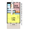 ハイツkirin A.B棟 1LDKの間取り