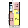 Southern Life 1LDKの間取り