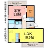 Ｃａｓａ　Ｂｉａｎｃｏ 1LDKの間取り