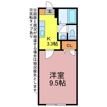 間取図 マノワール中浜