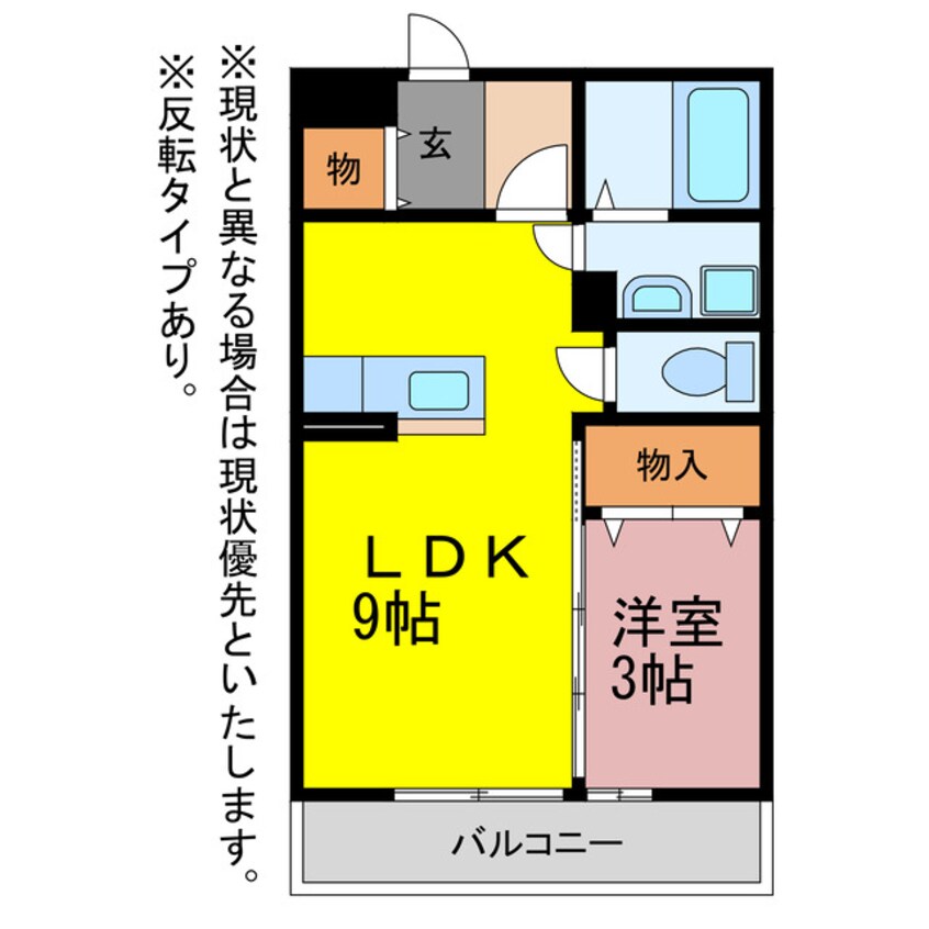 間取図 ＣＡＳＡ　ＤＯＬＣＥ