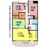 グランスクエアー・Ｊ 3LDK+Sの間取り