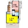 バイオ21　15－17 1LDKの間取り