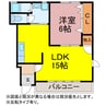 キャプリコーンエスＡ・Ｂ 1LDKの間取り