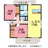 ウィズダムハウス 2LDKの間取り