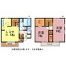 ロイヤルコート小鷹野 2LDKの間取り