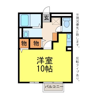 間取図 パーク柱