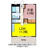 フィールドピアＮ 1LDKの間取り