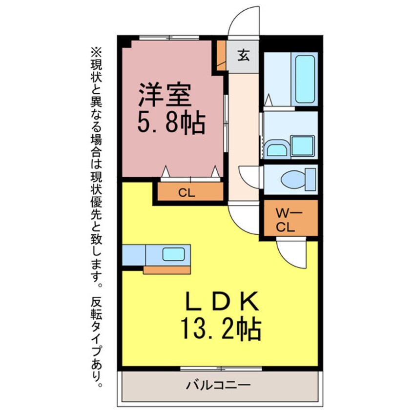 間取図 ブロードタウン神野Ｃ・Ｅ・Ｆ・Ｇ棟