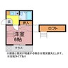 ガーデンコート小池第3 1Kの間取り