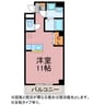 ＭＫマンションⅡ 1Rの間取り