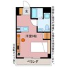 ＭＫマンションⅡ 1Rの間取り
