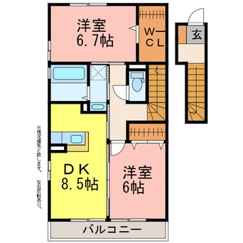 間取図 アズール