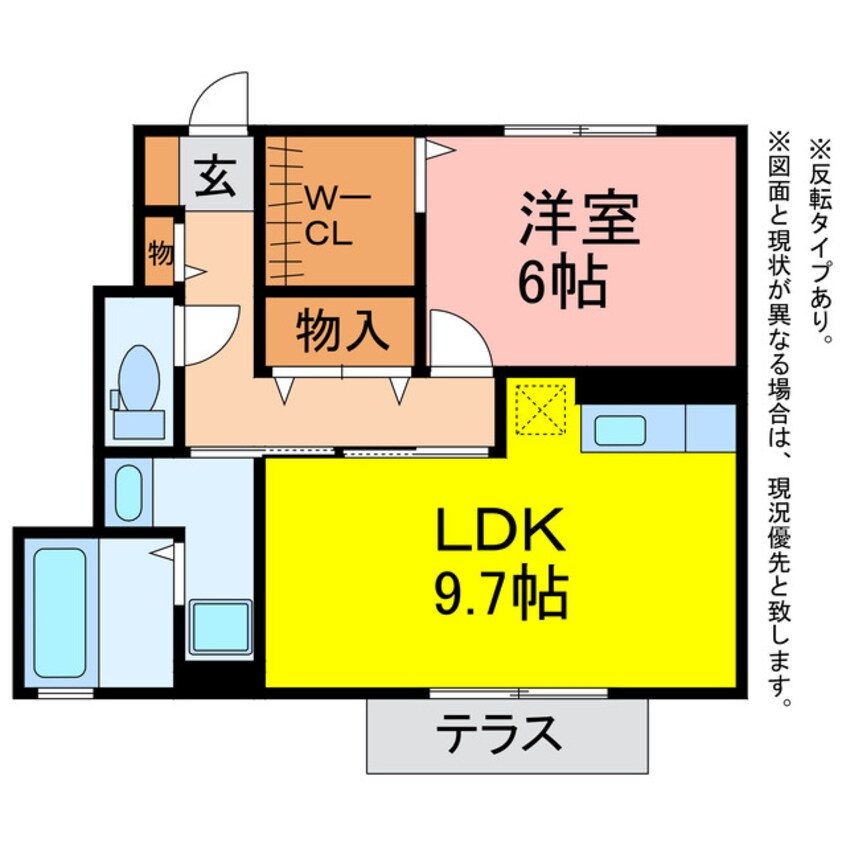 間取図 ボヌール