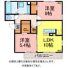 コンフォート（東幸町） 2LDKの間取り