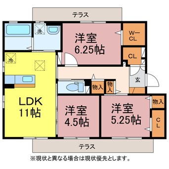 間取図 Grace Moat