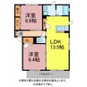 ビューテラス山田一番町 2LDKの間取り