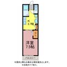 ビバ花田 1Kの間取り