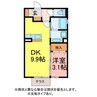 コンフォール（住吉町） 1DKの間取り
