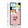 Mh-Arc東幸 1Kの間取り