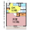 坂上アンビロン 1DKの間取り