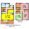 月読庵 3LDKの間取り