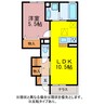 プランドールⅦA棟 1LDKの間取り