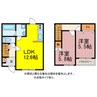 ヴィラ大岩壱番館・弐番館 2LDKの間取り