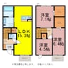 Pionnir 3LDKの間取り