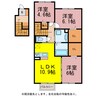 サンドリーム 3LDKの間取り