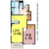 フィオーレ２０１６ 1LDKの間取り